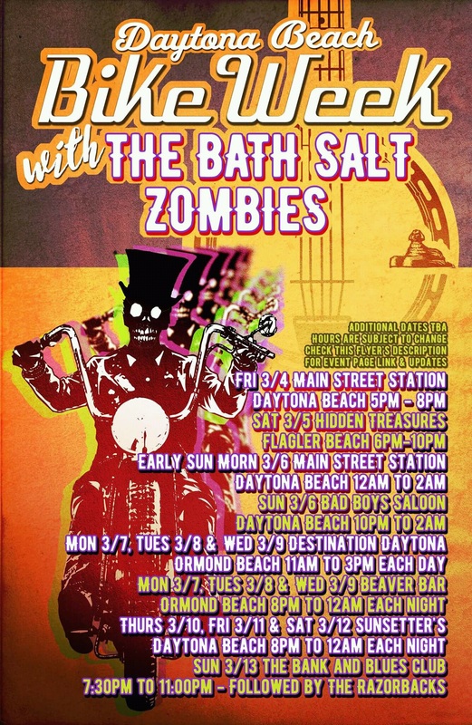 Bath Salt Zombie Bike Week 2016 Schedule