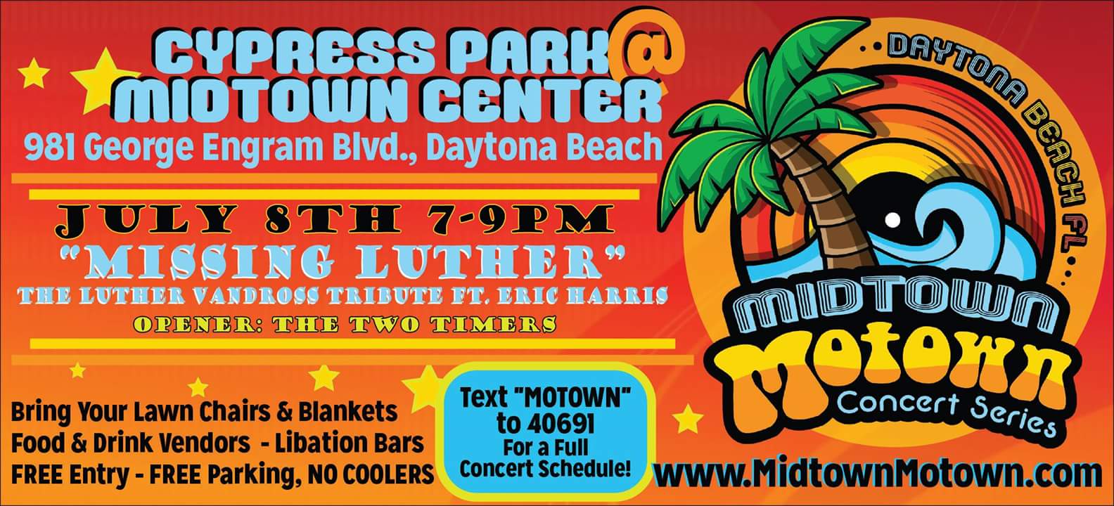 Midtown Motown Concert Daytona Beach 2017
